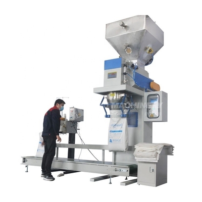 Papierverpakkingsmachine voor 25 kg meststofzakken en medisch poederverpakkingen