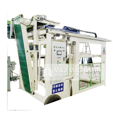Laat uw 50 kg suikerzakjes pallets maken met onze intelligente machine met een capaciteit van 2500 kg.