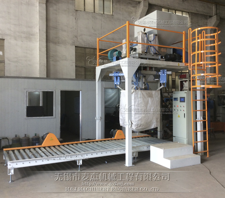 Jumbo Bulk Bag Filler Gemakkelijk te bedienen PLC-systeem voor een soepel vulproces