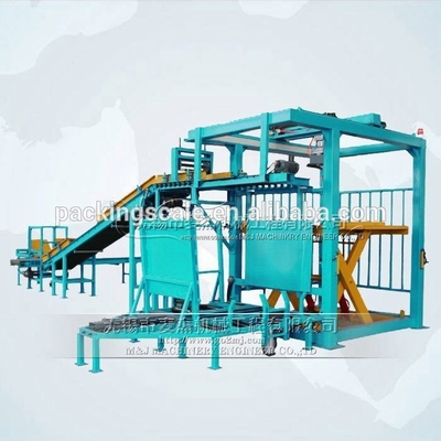 Industriële palletmachine met een hoge capaciteit voor 12000 kg en voor het verwerken van diervoederzakken