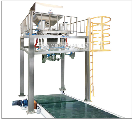 Precision Filling Function Cement Big Bag Packing Machine voor een ton zak vullen
