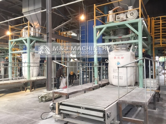 50Hz Spanningsvulmachine voor Plastic Pellet in Jumbo Big Bagging en Bagging