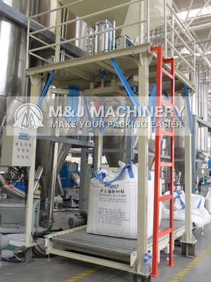 50Hz Spanningsvulmachine voor Plastic Pellet in Jumbo Big Bagging en Bagging