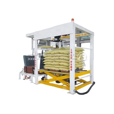 Automatische palletiser voor cementrijstzakjes na service inbegrepen