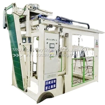 1200 kg folie verpakkingstype Automatische cementzak High Level Palletizer Robot Machine