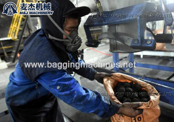 25 kg 50 kg steenkoolverpakkingsmachine met gebruiksvriendelijke bediening en 2,2 kW vermogen