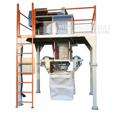 Precision Filling Function Cement Big Bag Packing Machine voor een ton zak vullen