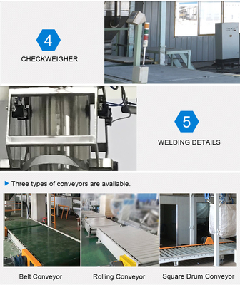 1000 kg poeder ton grote zak vulmachine met stand-up pouch verpakking efficiëntie