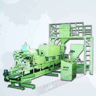 Volledig automatische meelverpakkingsmachine voor productie-installaties 6 zakken/min 10kg 25kg 50kg
