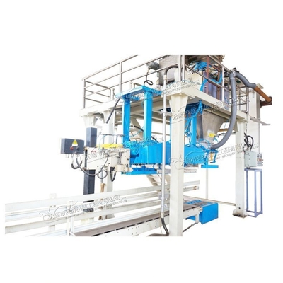 Volledig automatische meelverpakkingsmachine voor productie-installaties 6 zakken/min 10kg 25kg 50kg