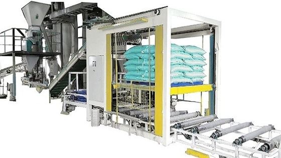 Automatische verpakkingsmachine voor het verpakken van verpakkingen
