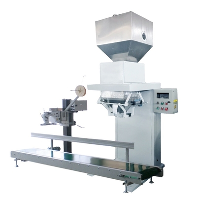 25kg 50kg Wheat Bran Bagging Machine met hoge verpakkingssnelheid en 3*0.8*2.8m Grootte