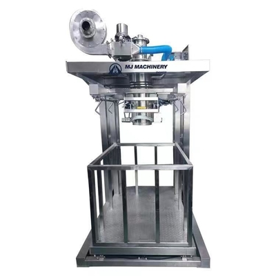1 ton 2 ton pellets graan bulk bag verpakkingsmachine met houten verpakkingsmateriaal
