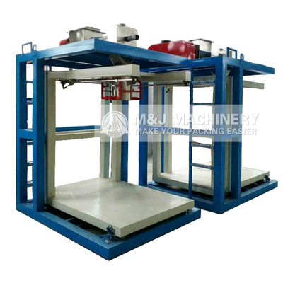 1 ton 2 ton pellets graan bulk bag verpakkingsmachine met houten verpakkingsmateriaal