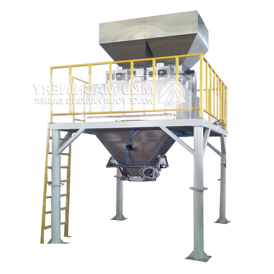 Elektrisch aangedreven 1500 kg 2 ton zout jumbo zak grote zak vulmachine voor medische