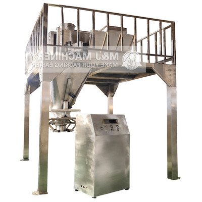 Elektrisch aangedreven 1500 kg 2 ton zout jumbo zak grote zak vulmachine voor medische