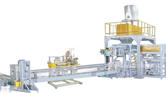 nauwkeurigheid Automatisch wegen en naaien Pakket voor palletisering Productie Verpakkingslijn