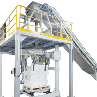 500 kg 1 ton Big Bag Packing Machine voor meststofpoeder om aan klantvereisten te voldoen