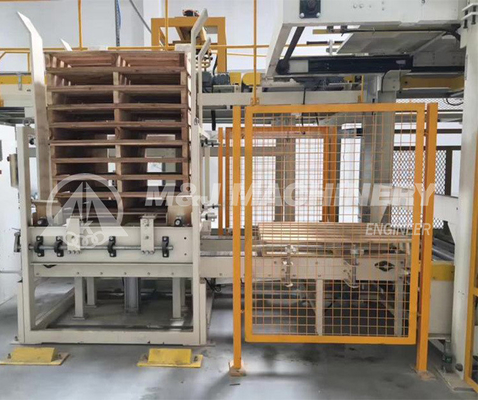 Volledig automatische machine voor het verpakken en palletiseren van meel 2500 kg