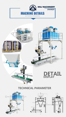 Grof Aggregat Bagger 25kg 50kg 50kg zakken Verpakkingsmachine Geavanceerde verpakkingsoplossing