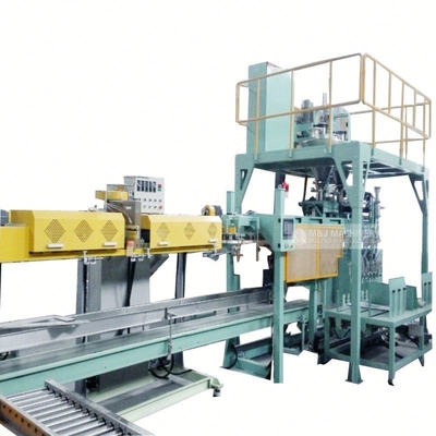 Precieze 2500 kg meststofzakmachine voor het wegen van verpakkingen en palletisering