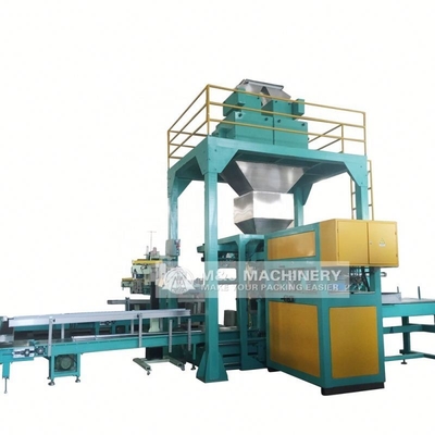 Precieze 2500 kg meststofzakmachine voor het wegen van verpakkingen en palletisering