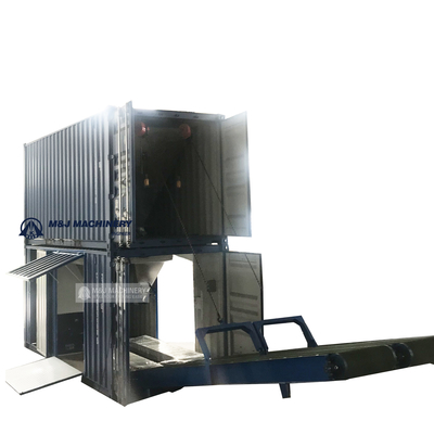 Vervaardigingsbedrijf Halfautomatische rijstverpakkingsmachine voor beweegbare containerbehoeften