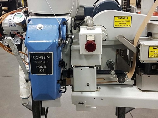 Draagbare elektrische zak sluiter industriële Fischbein naaimachine voor semi-automatisch zak sluiten