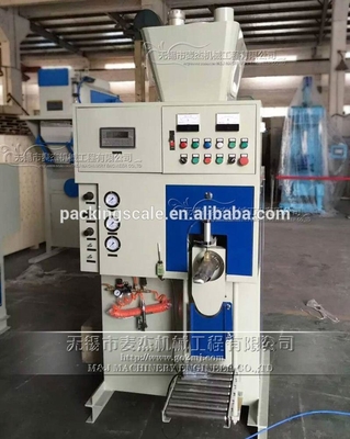 Vatenverpakking Type 2kw Spout Cement Packer voor 25kg 50kg Valve Bag Cement Scale
