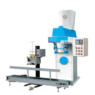 Verpakkingsmachine met etiketteringsfunctie 25 kg voor de vraag en spanning van de klant