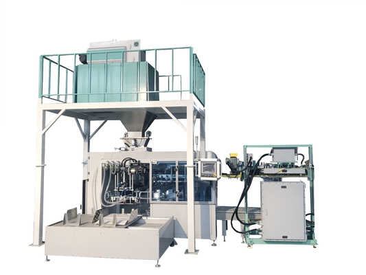 Volledig automatische maïsmeelverpakkingsmachine voor productie-installaties 260 kg