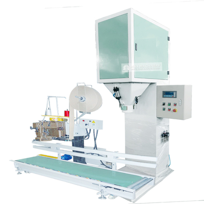 Verpakkingsmachine voor houtskool van 10 kg en 50 kg met elektrische pneumatische aandrijving