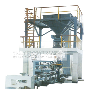380V aangedreven type 50kg volledig automatische poederpellets granen verpakkingsmachine