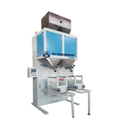 Elektrisch aangedreven verpakkingsmachine voor het vullen van 25 kg en 50 kg plastic korrels