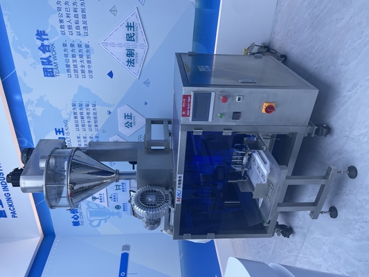Verticale poedervulmachine voor houtverpakkingen voor automatisch verpakkingsmachinesysteem