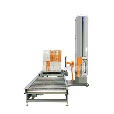Houten palletbundelmachine voor elektrisch aangedreven palletverpakking
