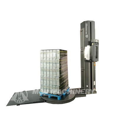 Elektrisch aangedreven automatische palletverpakkingsmachine voor blikverpakkingen