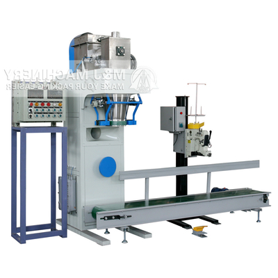 Koud asfaltverpakkingsmachine voor 5-25 kg compostzakken en voedsel in 700*1200*2800mm