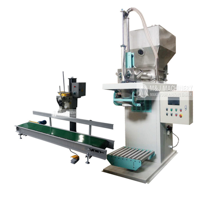 Verpakkingsmachine voor 5 zakken/min tapioca-meel voor het vullen van 2 kg, 5 kg, 10 kg en 25 kg maïspoeder