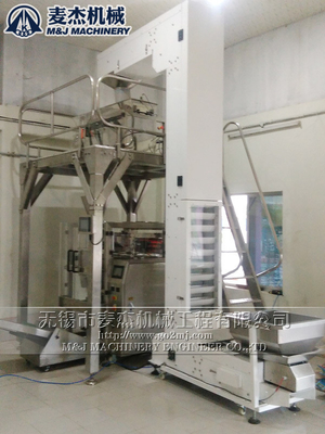 Papierverpakkingsmateriaal wordt gemakkelijker te hanteren met een Z-type emmerliftconveyor