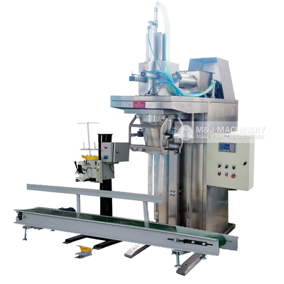 Verpakkingsmachine voor 5 zakken/min tapioca-meel voor het vullen van 2 kg, 5 kg, 10 kg en 25 kg maïspoeder