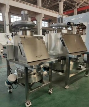 Beheer van de afvalstation van de meelzak met een vacuümconveyormachine van roestvrij staal 304