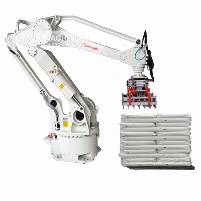 Neem contact met ons op voor automatische zakken palletiserende robot pallet stapelende robot
