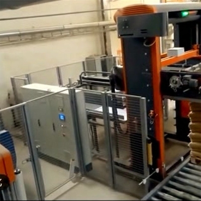 Makkelijke bediening Poederzakken Automatische palletiser voor aanpasbare verpakkingslijn