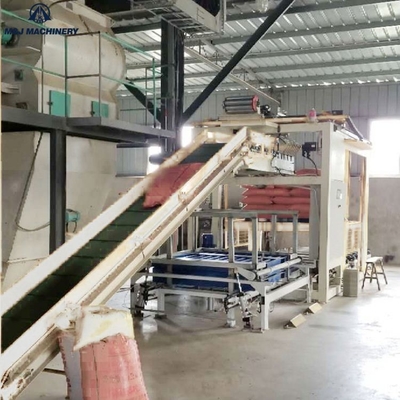 Aanpasbare stapelhoogte van 1300-1800 mm voor volledig automatische zakpalletmachine