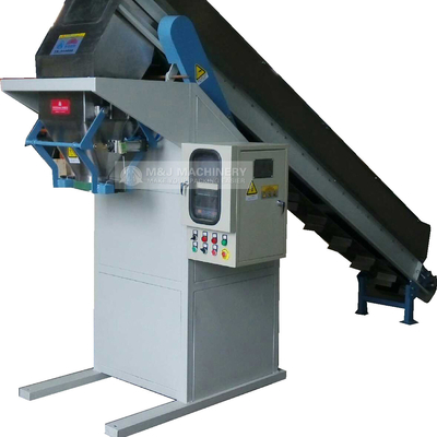 Halfautomatische knoflook aardappelverpakkingsmachine met 2100 L X 900 W X 1290 H mm Grootte