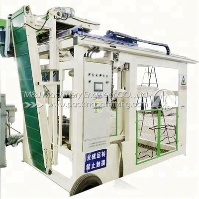 25 ton automatische hydraulische palletstacker palletontvanger/palletverspreidingsmachine