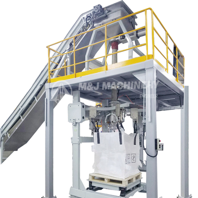 Halfautomatische 450 kg Jumbo Bag Sand Filling Machine met hoge vulnauwkeurigheid