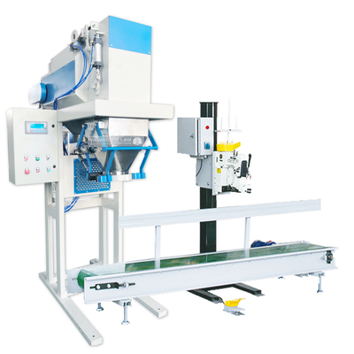 Halfautomatische 5-25 kg turfbodem meststof verpakkingsmachine met aangepaste spanning
