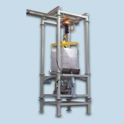 Sanitair ontwerp semi-automatische 1500 kg grote zak ontladen met verpakkingsmateriaal papier